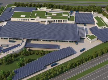 ALP - Bus Depot Renderings - Aerial View - Final Color Render